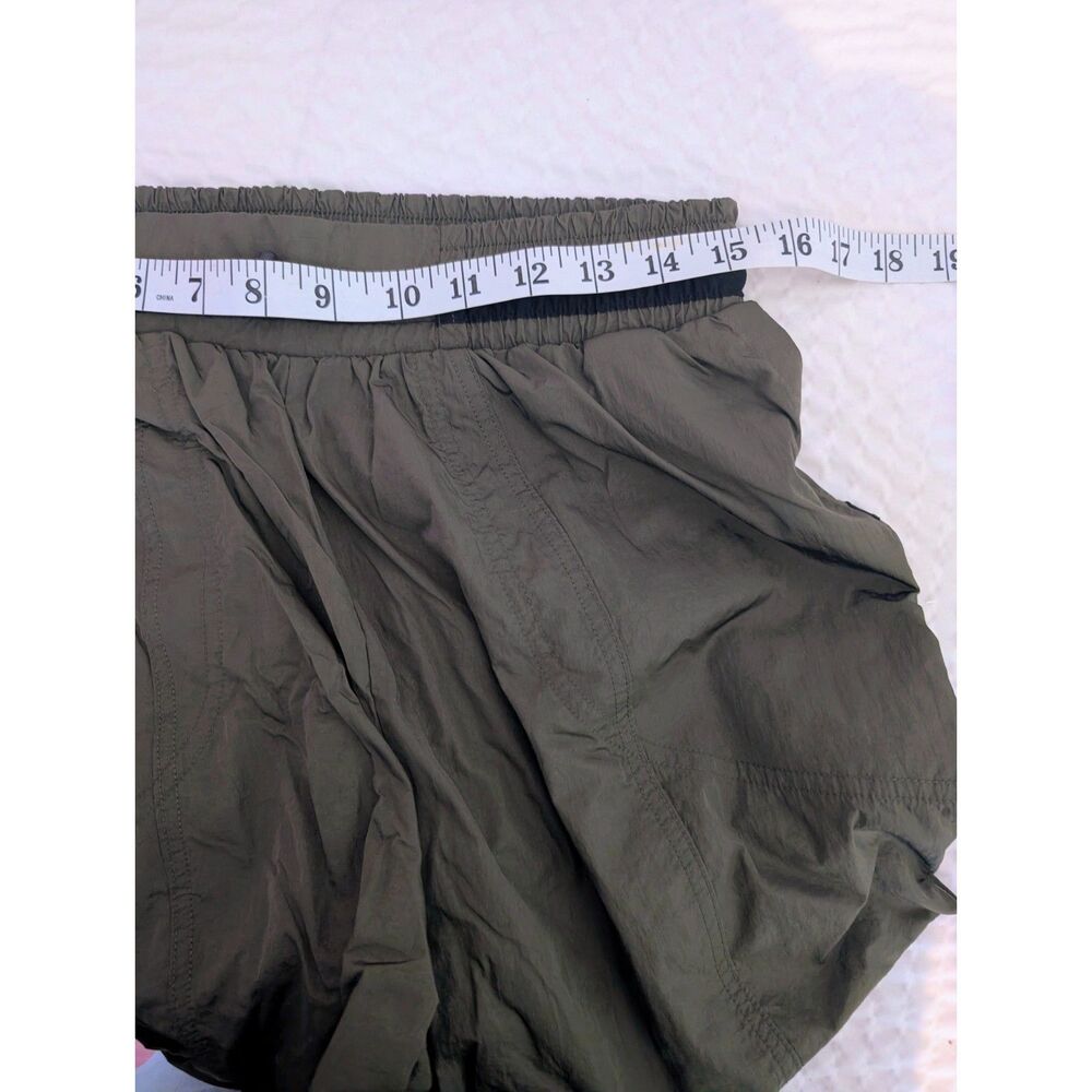Zella Lightweight Jogger Pant Size Medium Women's Zip Pockets Green - Picture 8 of 9